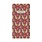 Repertoire Adresses 48 Pages 21 X 10 Cm - Pattern Violet Fleurs Rouges