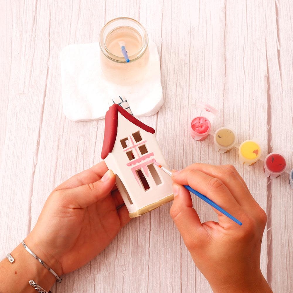 GRAINE CREATIVE Kit Céramique Maison à décorer