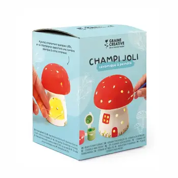 GRAINE CREATIVE Kit Céramique Champignon
