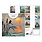 KIUB Calendrier 30x30 16 Mois 2027 - Bug Art Assortis Scenics