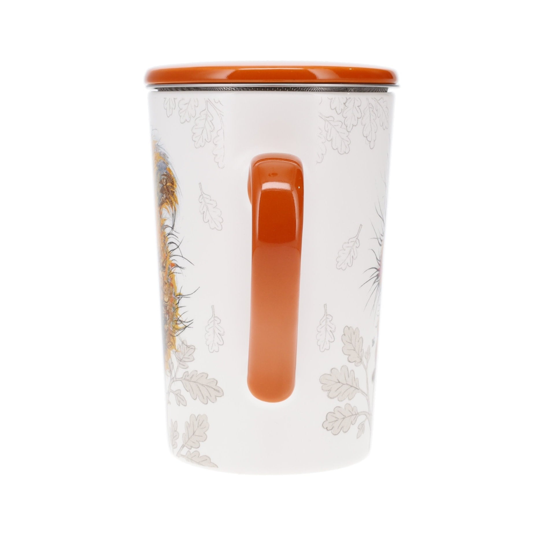KIUB Mug Tisaniere Xl Conique Mat 435 Ml Kook Ecureuil Noisette