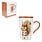 KIUB Mug Tisaniere Xl Conique Mat 435 Ml Kook Ecureuil Noisette