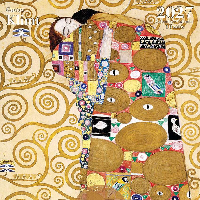 EDITIONS DU DESASTRE Calendrier 16 mois 30X30 Klimt 2027