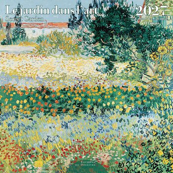 EDITIONS DU DESASTRE Calendrier 16 mois 30X30 Jardins Dans L'Art 2027