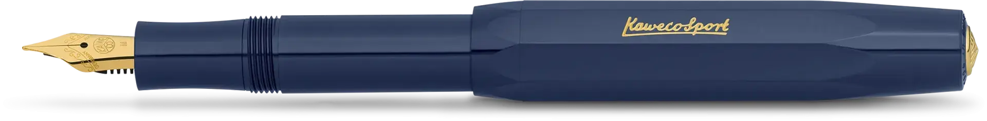 KAWECO Classic Sport Stylo Plume Navy M