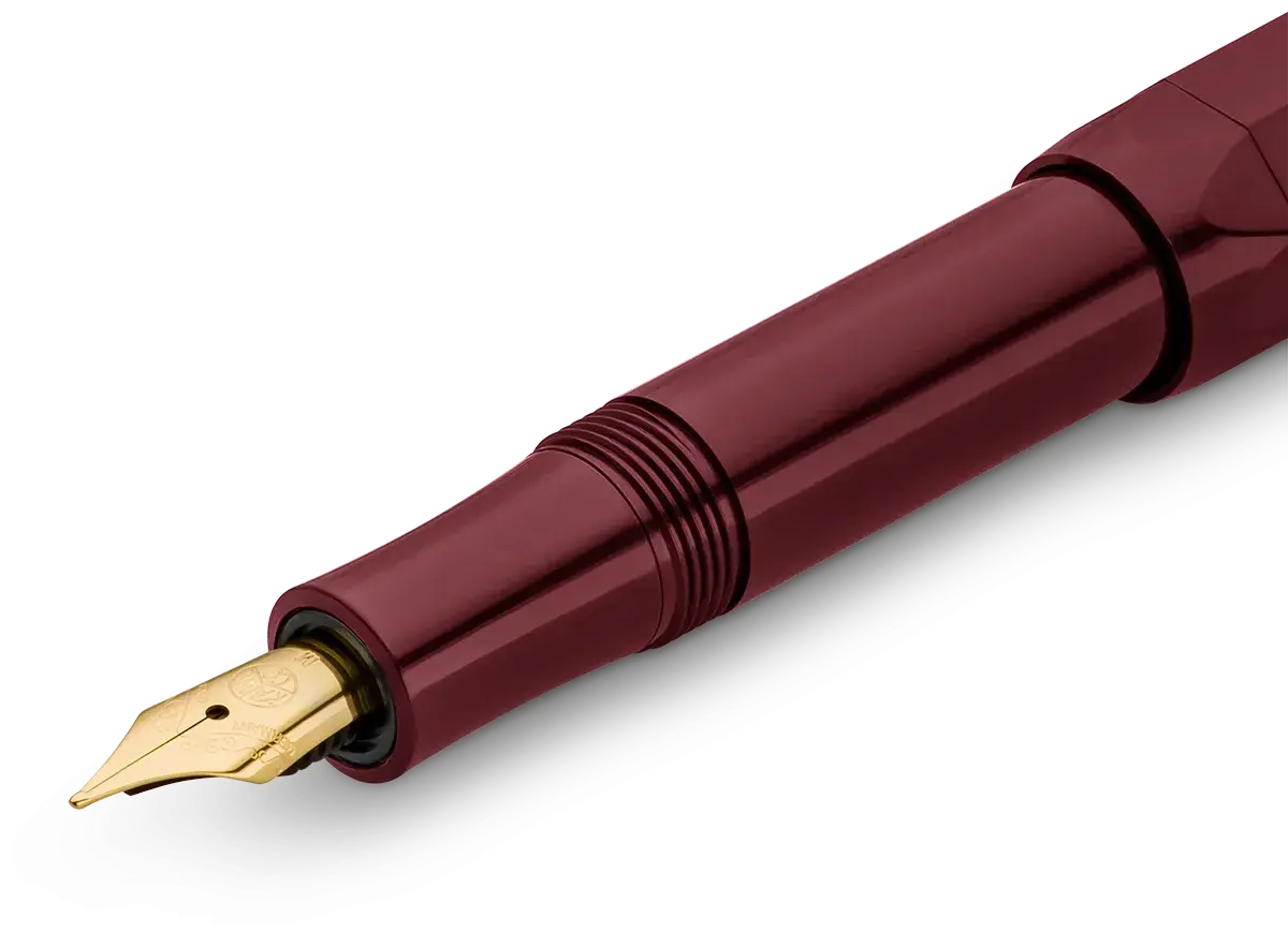KAWECO Classic Sport Stylo Plume Bordeaux B