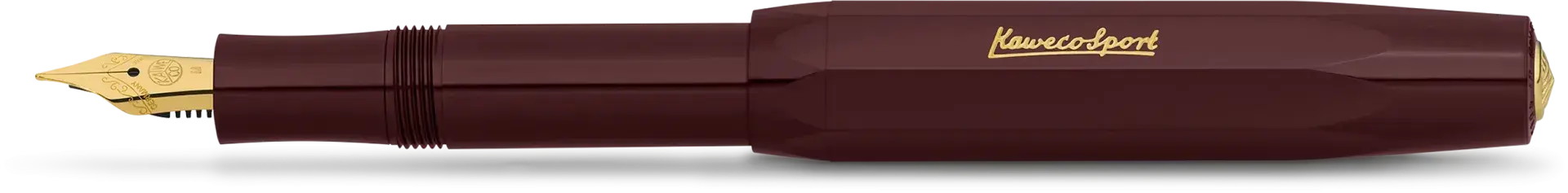 KAWECO Classic Sport Stylo Plume Bordeaux M