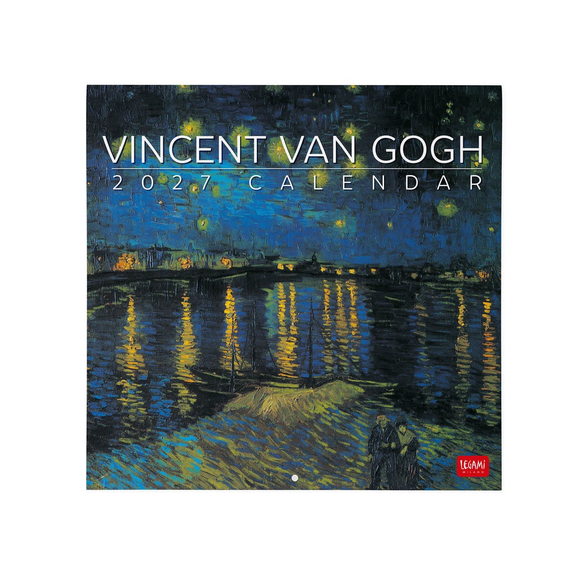 LEGAMI Wall Calendar 2027 - Art Collection - Vincent Van Gogh - 30x29