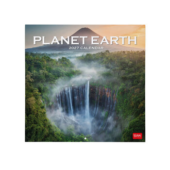 LEGAMI Wall Calendar 2027 - Nature & Landscapes - Planet Earth - 30x29