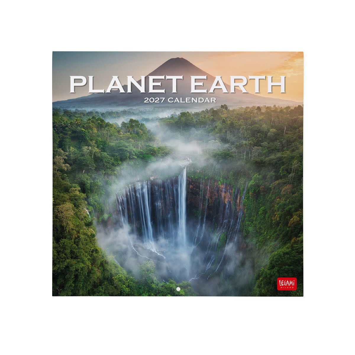 LEGAMI Wall Calendar 2027 - Nature & Landscapes - Planet Earth - 30x29