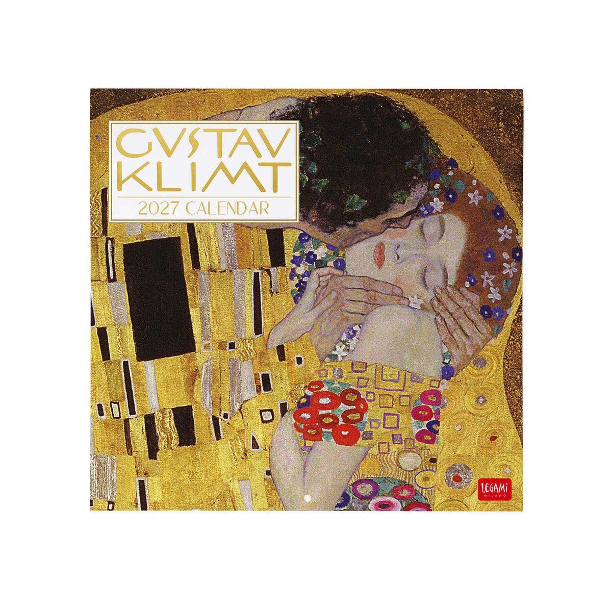 LEGAMI Wall Calendar 2027 - Art Collection - Gustav Klimt - 30x29