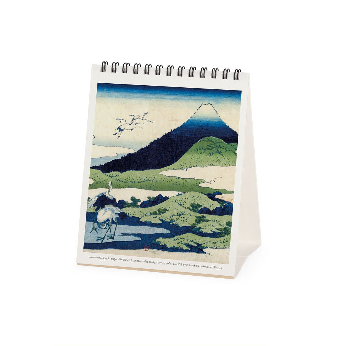 LEGAMI Desk Calendar 2027 - Art Collection - Japanese School - 12x14.5