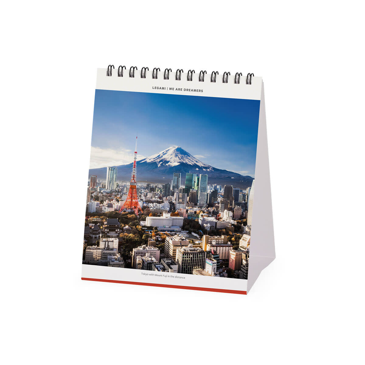 LEGAMI Desk Calendar 2027 - Around the World - Beauty of Japan - 12x14.5