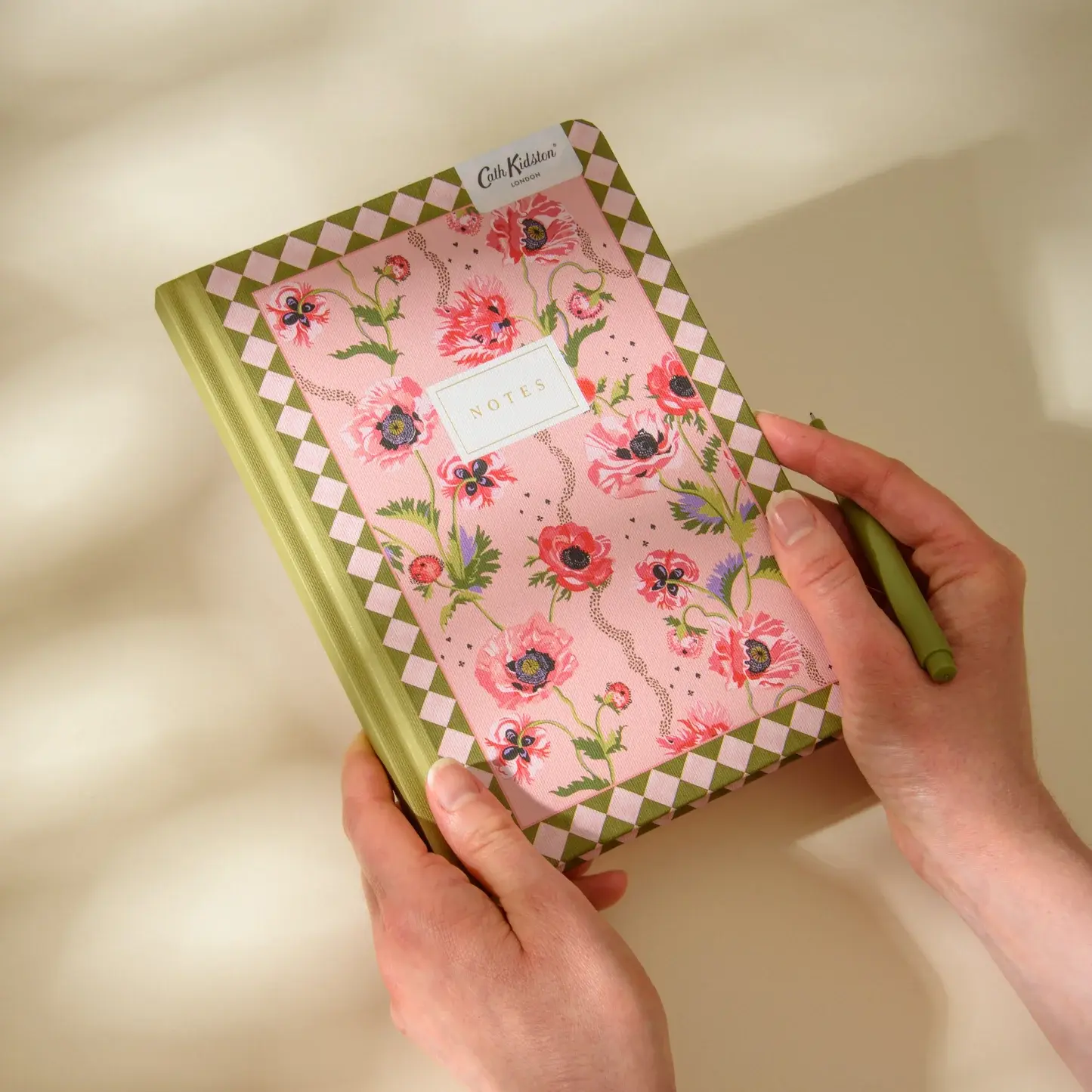 OHH DEER Cath Kidston Pink Poppies Carnet à couverture rigide 192p(A5)