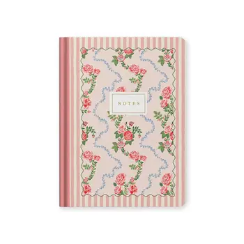 OHH DEER Cath Kidston Rose Flutter Stripe Carnet à couverture rigide 192p (B6)