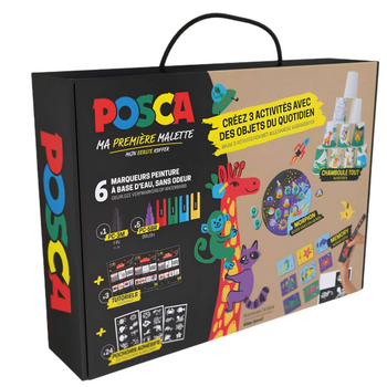 UNI BALL Coffret Ma Premiere Mallette Posca