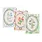 OHH DEER Cath Kidston Floral Vignette 3x Carnet à couverture souple 56p (B6)