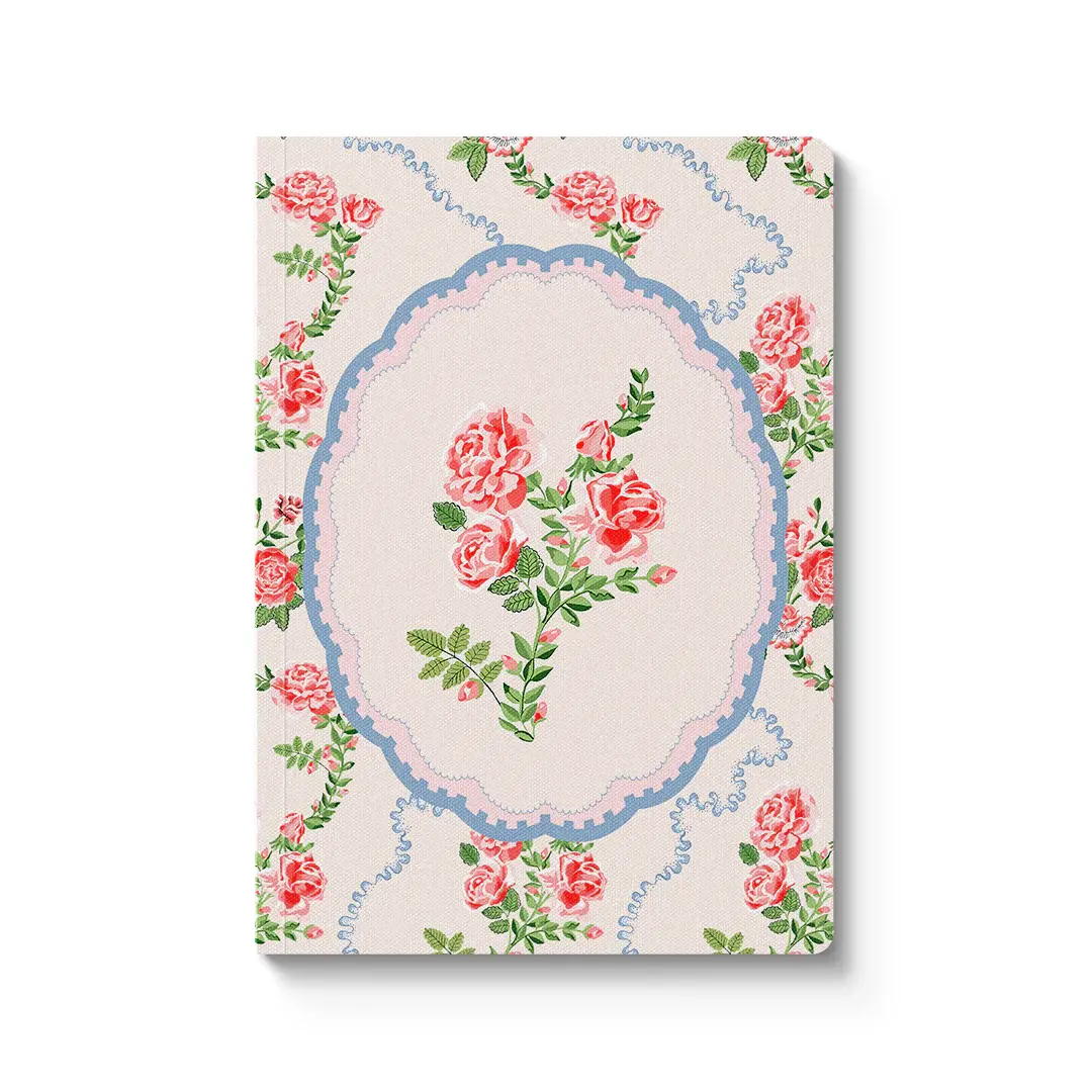 OHH DEER Cath Kidston Rose Flutter Vignette Premium Perfect Carnet à couverture souple 176p (A5)
