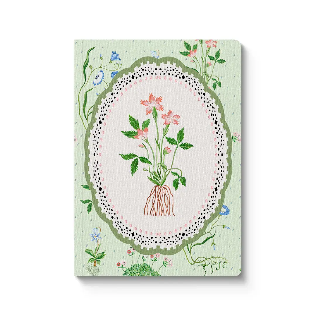 OHH DEER Cath Kidston Green Roots Vignette Premium Perfect Carnet à couverture souple 176p (A5)
