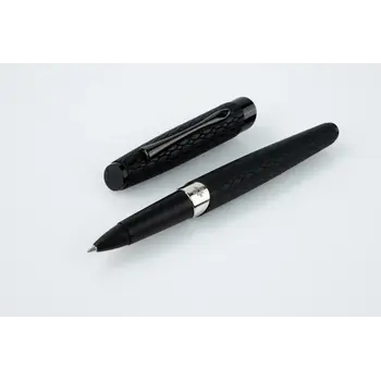 DIPLOMAT Roller Cobra Black guilloche