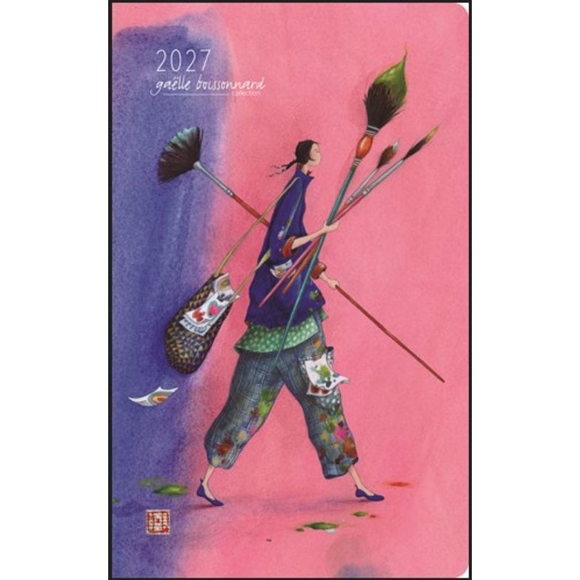 Agendas 13x21 2027 G. Boissonnard - Vivre en couleurs