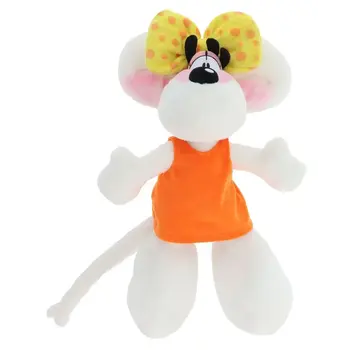 DIDDL Peluche Diddlina En Robe Orange 30Cm