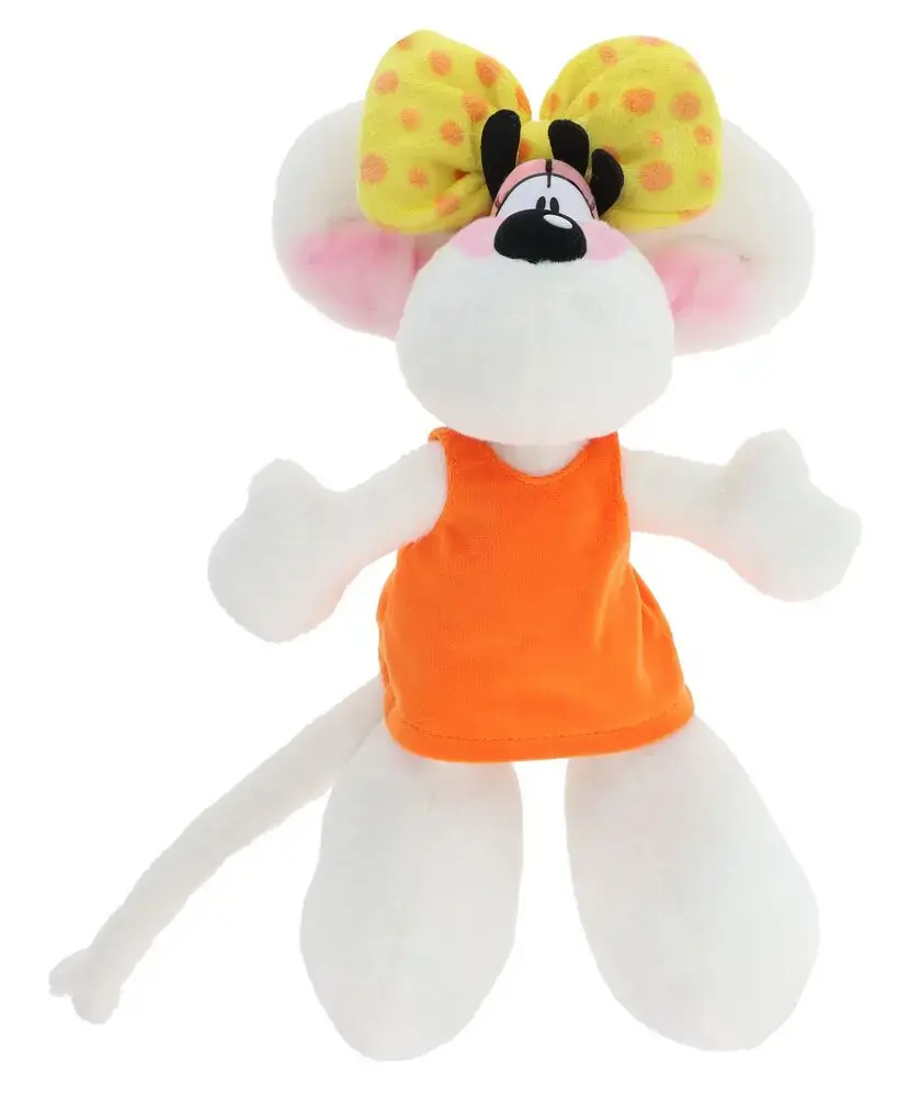 DIDDL Peluche Diddlina En Robe Orange 30Cm