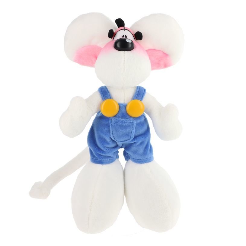 DIDDL Peluche En Salopette Bleue 30Cm