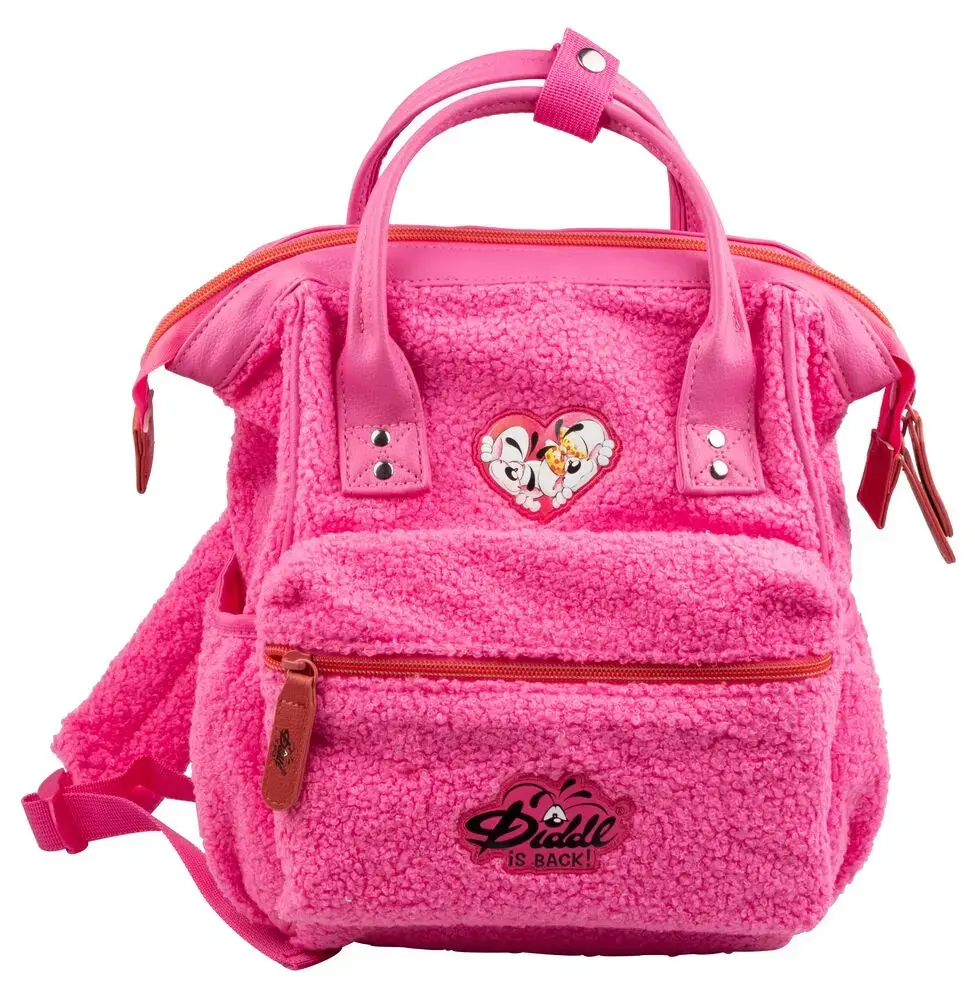 DIDDL Sac À Dos Peluche  L23 x l14 x h32 cm