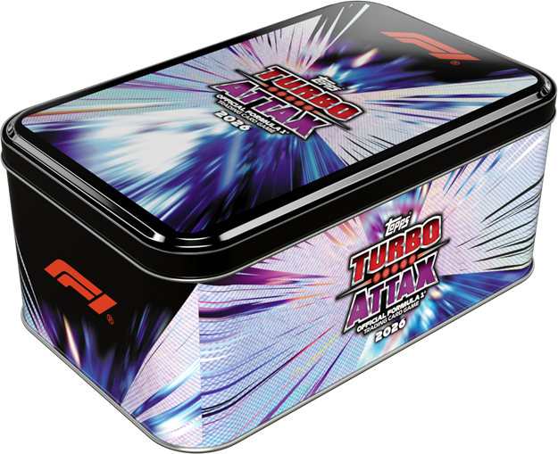 TOPPS Mega Tin F1 Turbo Attax 2026-27 - Guardians of the Grid 72 cartes