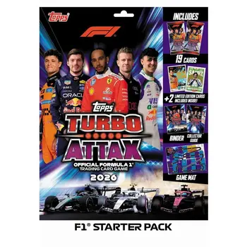 TOPPS F1 Turbo Attax 26/27- Starter Pack