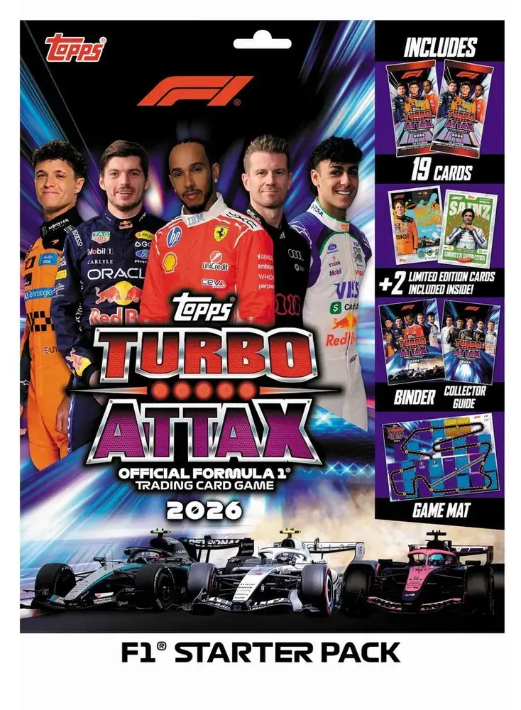 TOPPS F1 Turbo Attax 26/27- Starter Pack