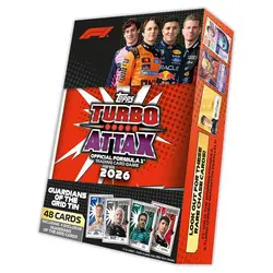 TOPPS Mega Tin F1 Turbo Attax 2026-27 - Guardians of the Grid 48 cartes