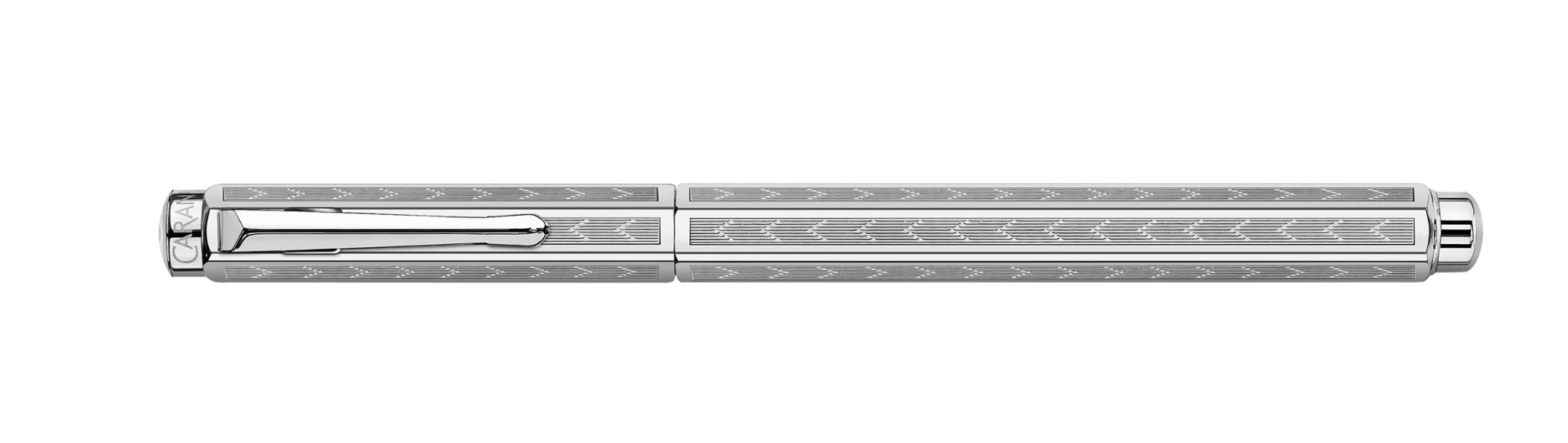 CARAN D'ACHE Stylo Plume, Ecridor Chevron - Bec M