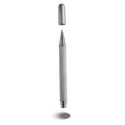RECIFE Stylo Roller Iron Age Gotham Scribe Acier Mat