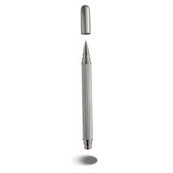 RECIFE Stylo Roller Iron Age Gotham Scribe Acier Mat