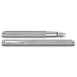 CARAN D'ACHE Stylo Plume, Ecridor Maille Milanaise - Bec M