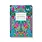 OHH DEER Neon Floral Peacock Premium Carnet à couverture souple 176p (A6)