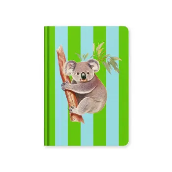 OHH DEER Stripe Koala  Carnet à couverture rigide 192p (A5)