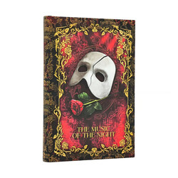 PAPERBLANKS Carnets à couverture rigide Mélodie Masquée Mini pages Lignées personnalisé