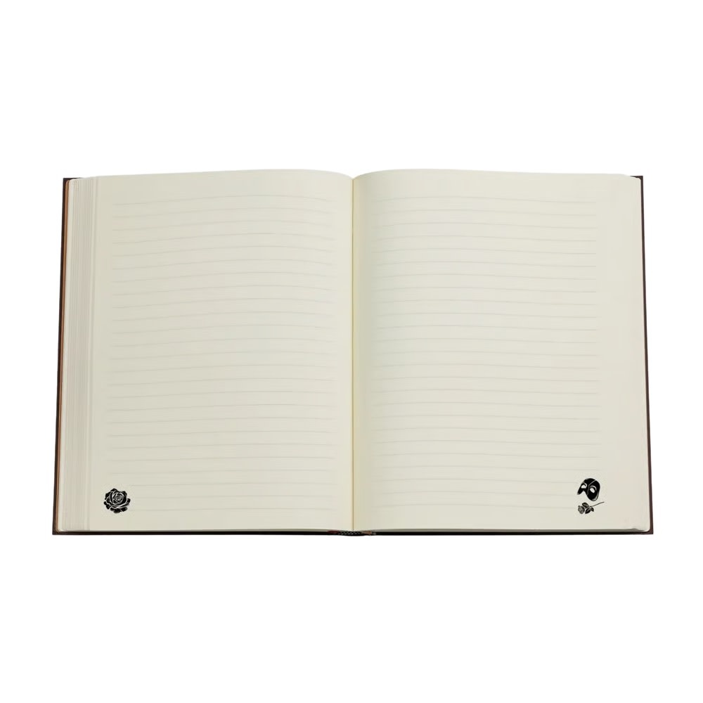 PAPERBLANKS Carnets à couverture rigide Mélodie Masquée Midi pages Lignées personnalisé