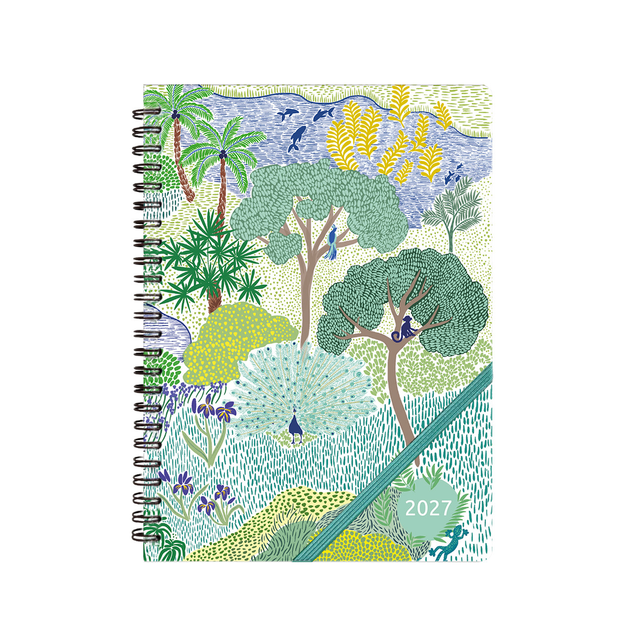 EPOPEE Agenda spiralé semainier 4 Saisons A5 14,8x21cm 2027 modèles aléatoires