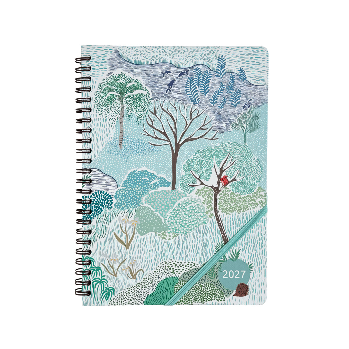 EPOPEE Agenda spiralé semainier 4 Saisons A5 14,8x21cm 2027 modèles aléatoires