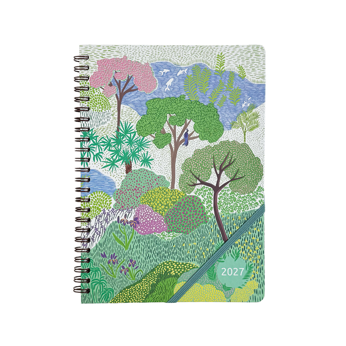 EPOPEE Agenda spiralé semainier 4 Saisons A5 14,8x21cm 2027 modèles aléatoires