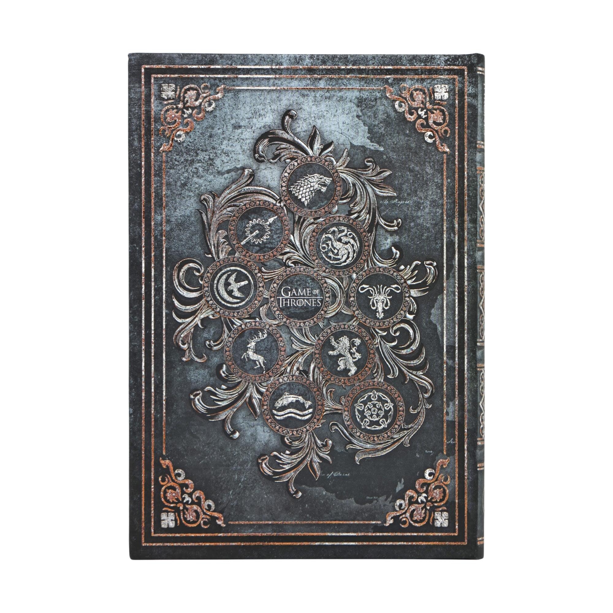 PAPERBLANKS Carnets à couverture rigide Pour le Trône Midi pages Non Lignées