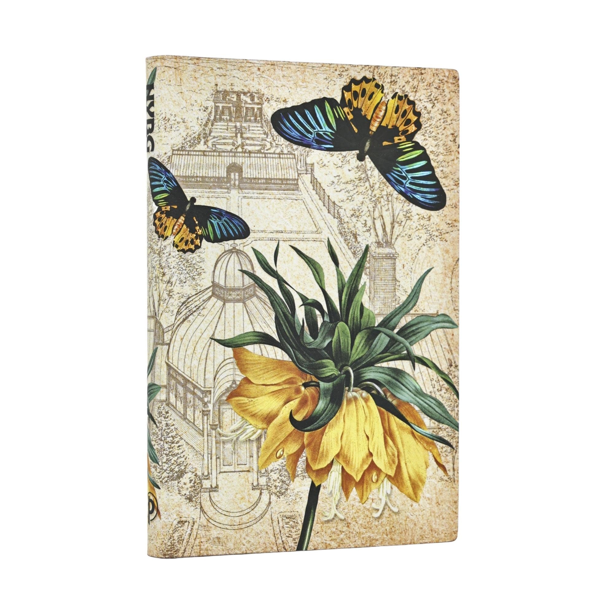 PAPERBLANKS Carnets Flexis à couverture souple Fritillaire Dorée Mini Pages Lignées