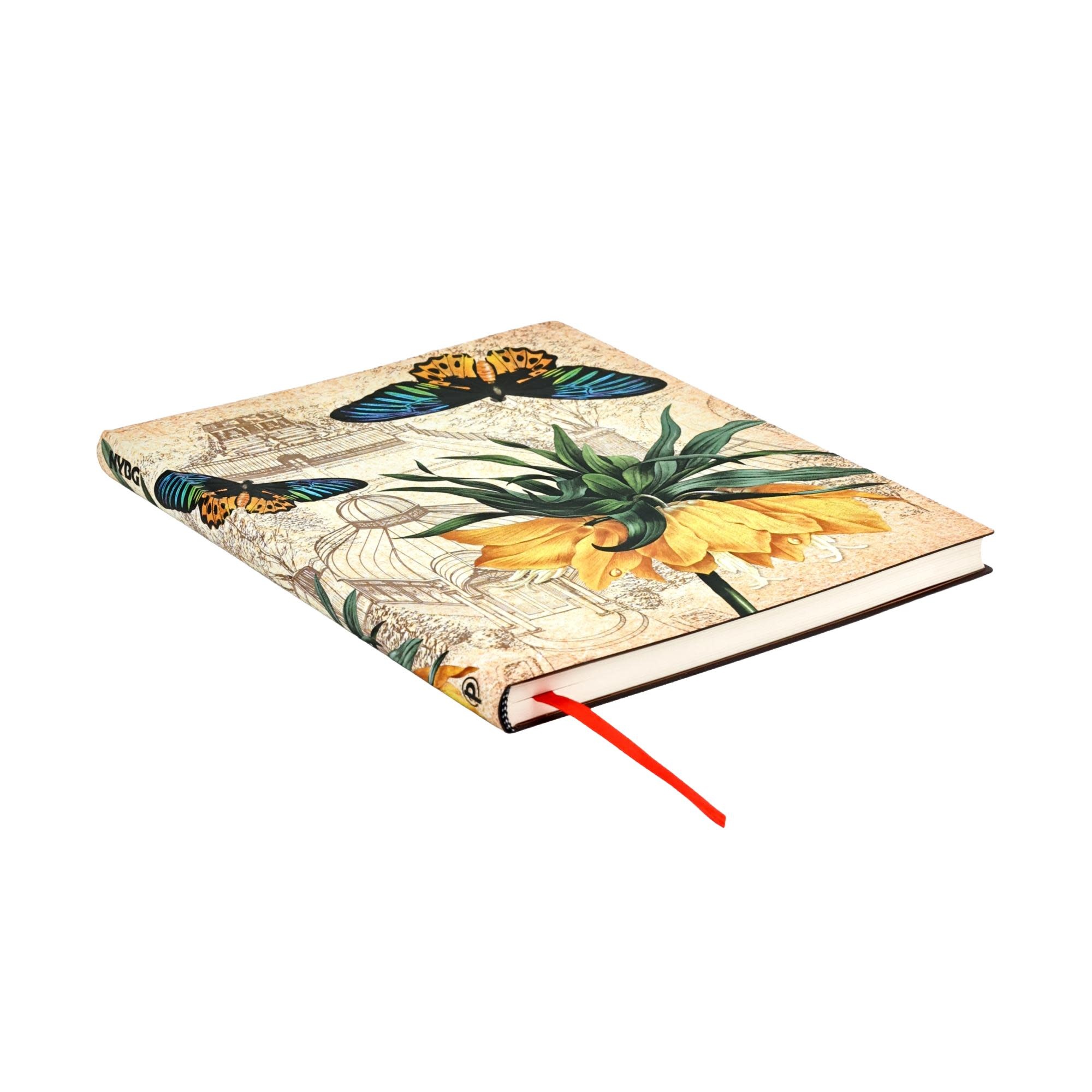 PAPERBLANKS Carnets Flexis à couverture souple Fritillaire Dorée Ultra Pages Non Lignées