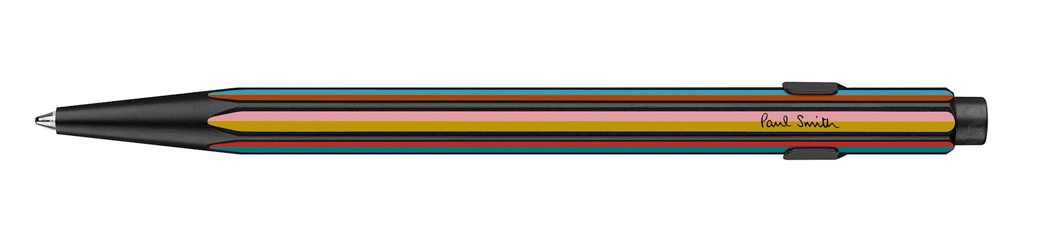 CARAN D'ACHE Stylo Bille 849™ Paul Smith Edition 5, Noir, Avec Boîte Métal