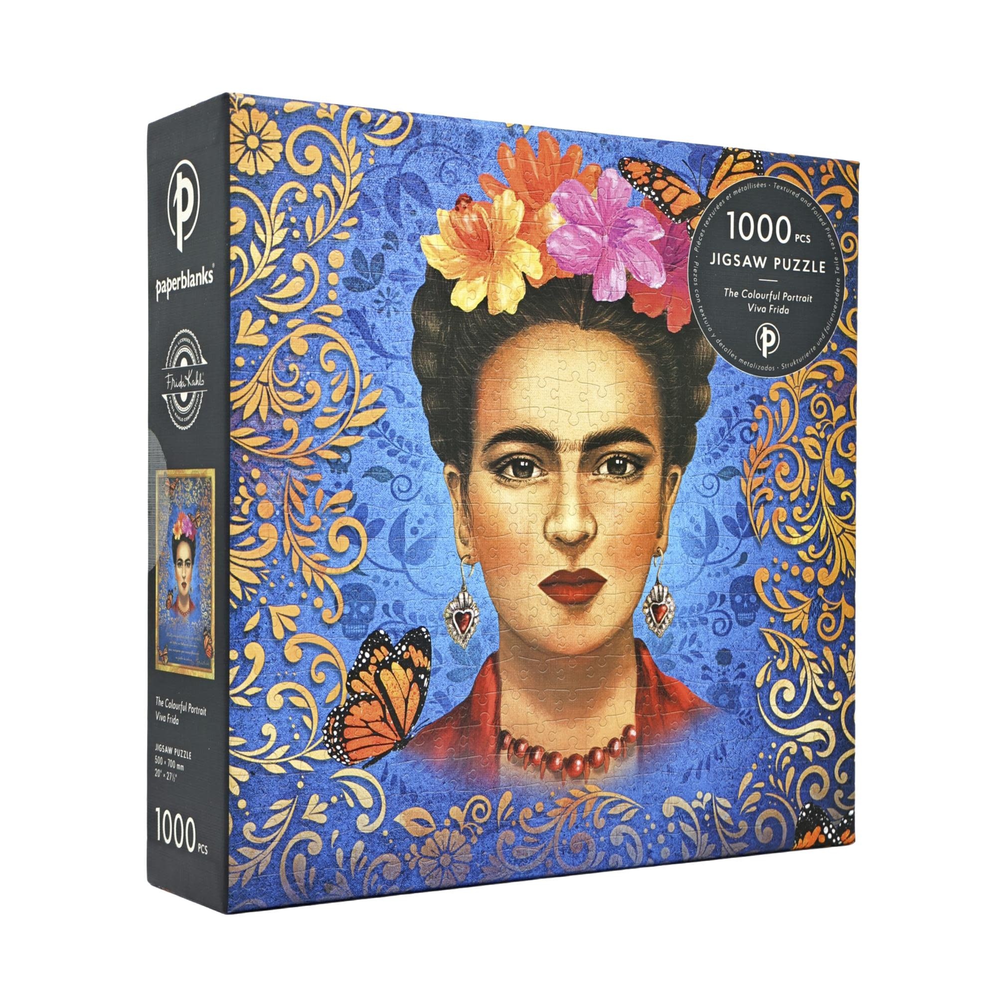 PAPERBLANKS Puzzles 1 000 pièces  Le Portrait Coloré