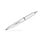 PILOT Capless Rhodié - Graphite Blanc - Plume Moyenne - En Coffret
